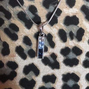 Blue pendant